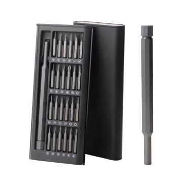 Kit di cacciavite magnetico 25 in 1 con bit di precisione per elettronica
