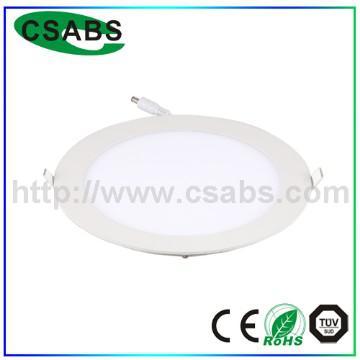 9W 136mm Popular LED Round Panel Light WW