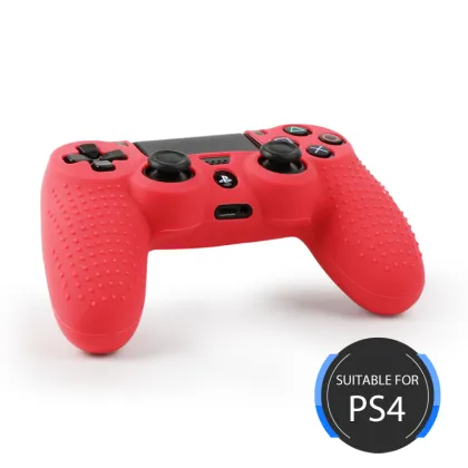 Insten Red Silicone Case For PS4 Remote Controller