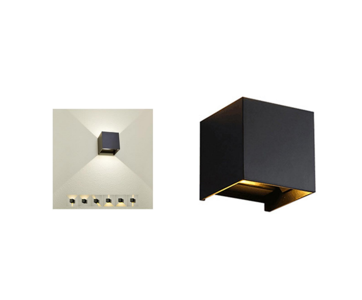 bidirectional led wall light for garden