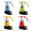 Χρώμα 6 φλιτζάνια ηλεκτρική καφετιέρα Moka