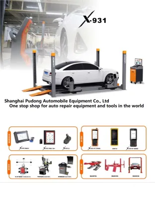 Shanghai Launch Scissor Alignment Car Lift (CE 4T)