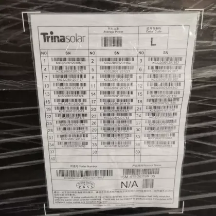 Trina Solar Panels: 405W, 415W, and 425W Outdoor Home Energy Solutions at Wholesale Prices