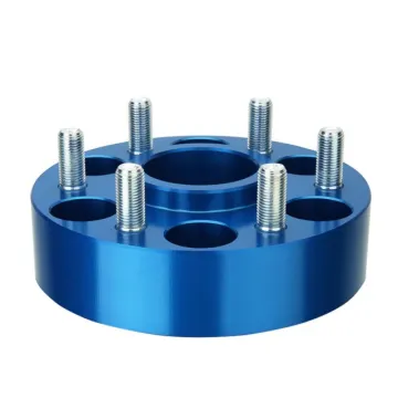 TS16949 standard factory blue anodized aluminum wheel spacer for auto car adapter