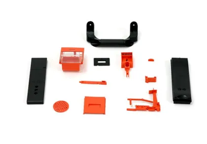 Plastic heartsave defibrillator product