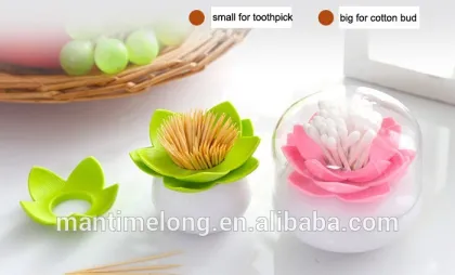 toothpick box lotus design