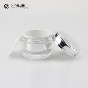 Embalaje acrílico cosmético de la forma redonda de 30 g.