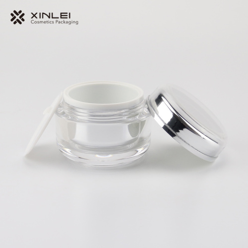 30 g round bentuk kemasan akrilik kosmetik