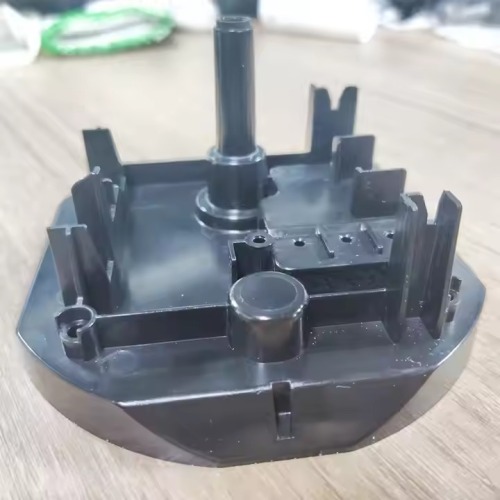 Custom Black Plastic Housing Textured Surface Injection