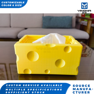 3D Printed Cheese Shaped Tissue Box