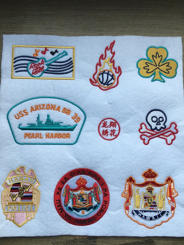 Plains Embroidery Patch