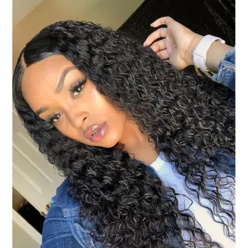MEGALOOK Raw Indian Hair Directly From India Virgin Water Wave 100 Human Hair Weave Unprocessed Cuticle Aligned Hair