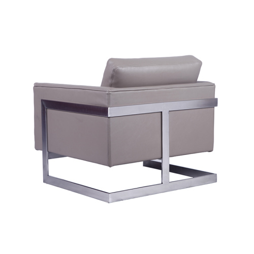 Moderner Milo Baughman 989 Leder Lounge Stuhl