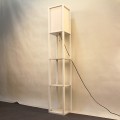 Modern wooden floor lamps