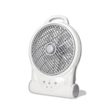 10 Inch Rechargeable Lithium Battery Folding Table Fan with Adjustable Angle