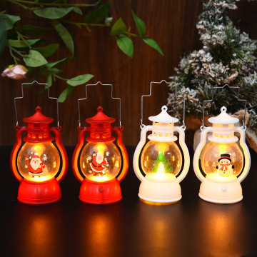 Portable LED Oil Lamp Christmas Decoration Night Light