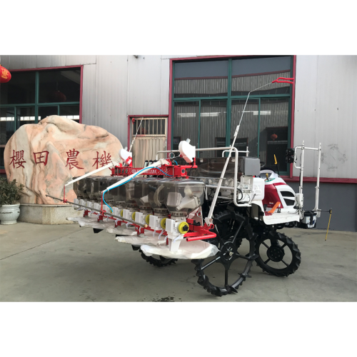Models of rice field direct seeding machines
