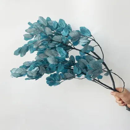 Preserved Ruscus Golden Leaves - Perfect for Wedding and Christmas Decorations