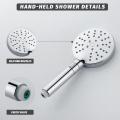 Round Combination Shower Rail