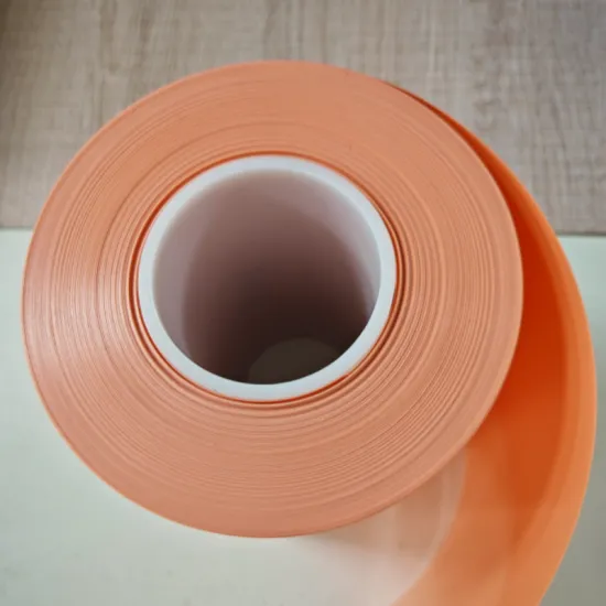 Orange Opaque PVC and 90gsm PVDC Composite Film for Pharmaceutical Packaging