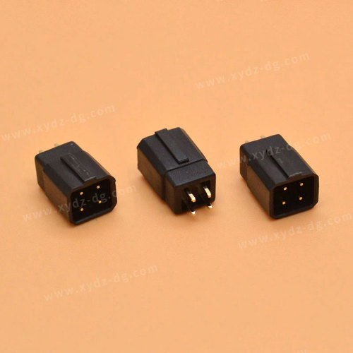 Square 4 pines 2.4 mm 180 ° encabezado de alfiler