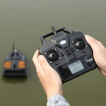 Smart RC Bait Boat with GPS, Fixed Speed Cruise, and Lure Fishing Features for Enhanced Boating Experience