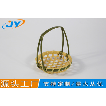 PP Rattan Bamboo Storage Basket