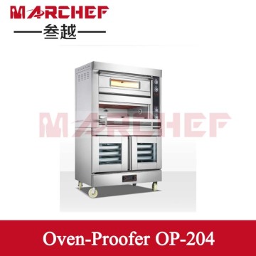 OP-204 Commercial Double oven combined proofer_bread proofer _baking oven-proofer