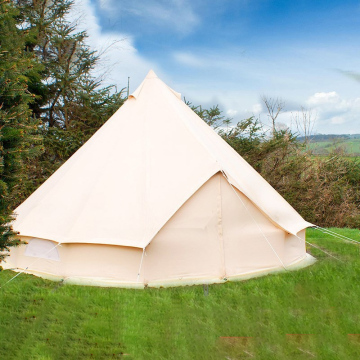 4M Yurts For Sale: Mongolian Canvas Yurt Tent - 4 Season Luxury Bell Tent for Large Family in China
