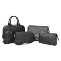 Classy Elegance Women Branded Large Black Tote Handbag
