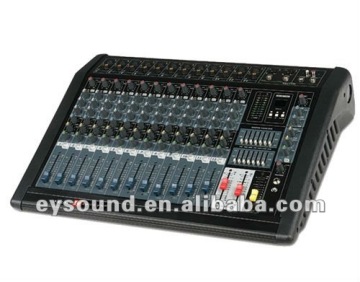 professional audio 12 channel power mixer PMX-12