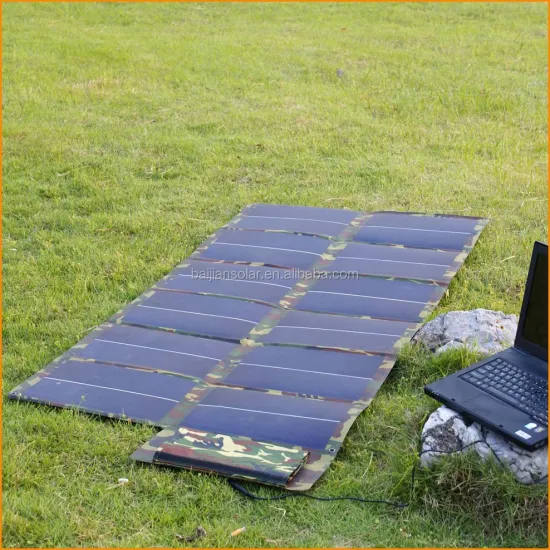 18V Flexible Foldable Solar Panel Charger: Lightweight Solution for Power Banks