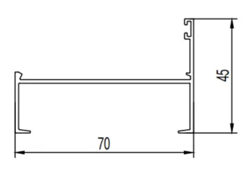 H13 casement window profile extrusion tool