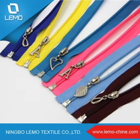 lemo 5# 3 Inch Different Size Design Nylon Zippers