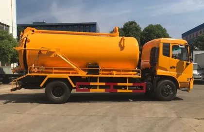 Dongfeng Chassis Vacuum Sewage Suction Truck