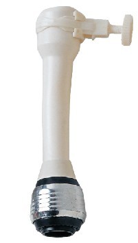 Pulverizador de pia tubo branco