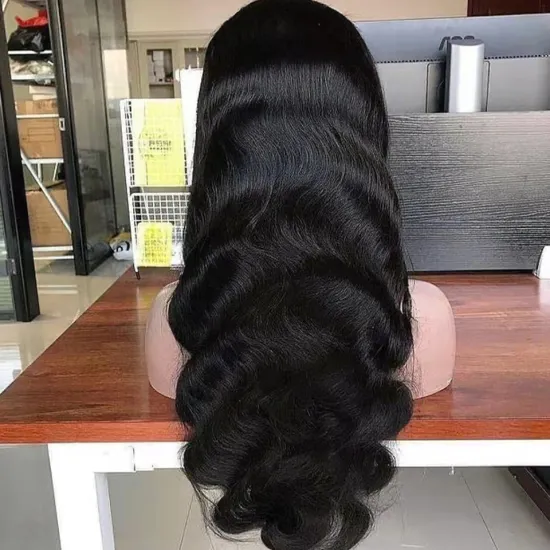 Wholesale Cheap Brazilian Human Hair Wigs, Pre Plucked With Baby Hair 180% Density Water Wave Wig