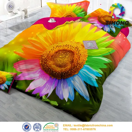 3d Digital Printed Fabric For Bedding