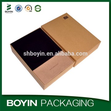 Custome made good looking digital products packaging box for mobile phone