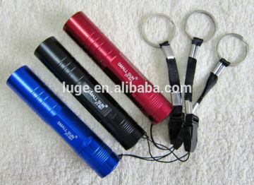 alumninium LED flashlight wristband with strong light compact design