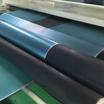 Blue shaded automotive grade PVB film