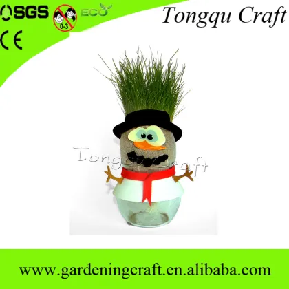 Hot sale santa grass doll