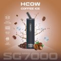 HCOW SG7000 퍼프 일회용 전자 담배 vape