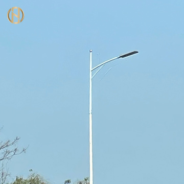 High Quality HDG 12m Road Light Post