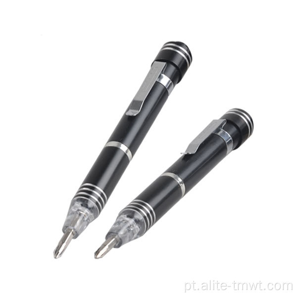Chave de fenda leve de caneta com luz de caneta de caneta