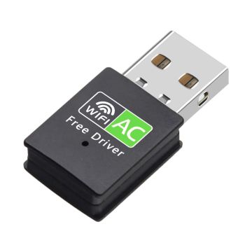 650 m/600 m Ricevitore wifi wireless a doppia banda-scheda di rete USB senza driver