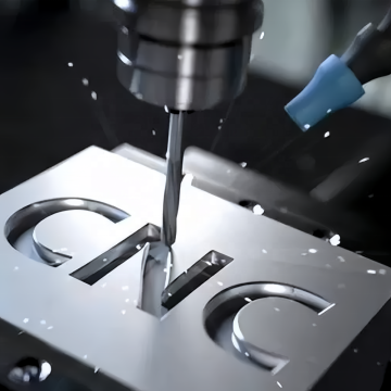 4 Axis CNC Milling Machine for Plastic and Metal Parts - Custom CNC Machining Services