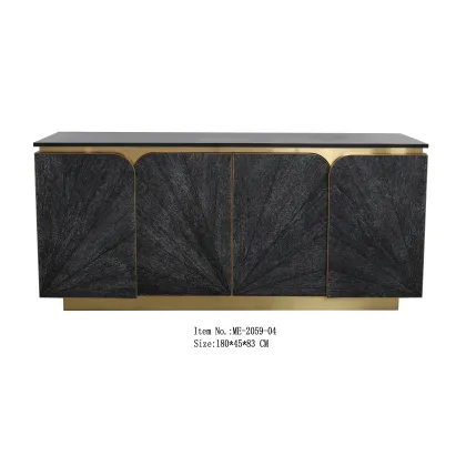 2021 Custom High Quality Solid Wood TV Cabinet