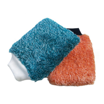 Grosir Microfiber Car Wash Mitt &amp; Cleaning Glove untuk Polishing Otomatis