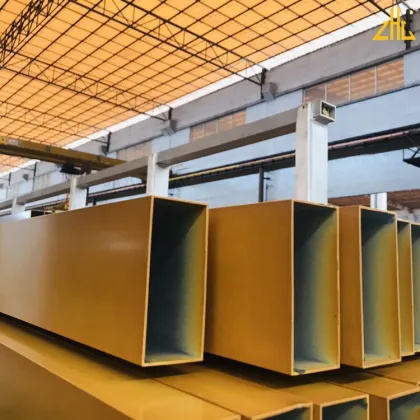 Guangdong Zhonglian Aluminium Profiles Co Ltd - 130mm Aluminium Square Tube